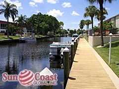 View Down the Canal from Monterey